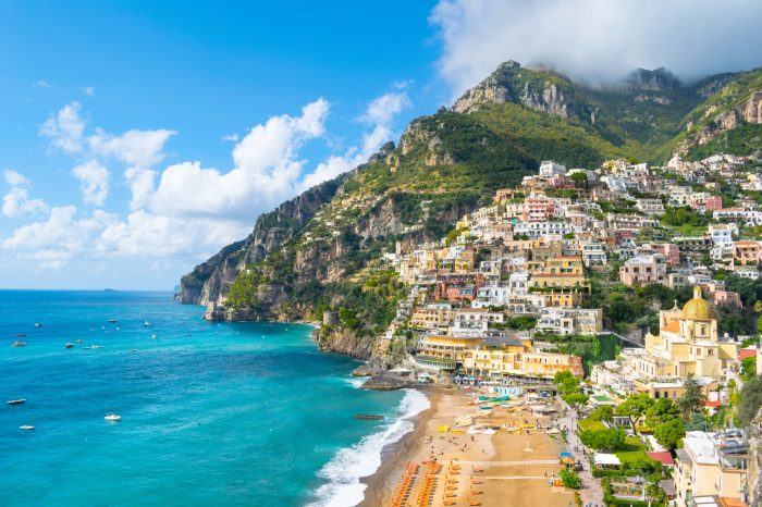 Amalfi coast beaches beach where positano stay must crowded most prettiest town very